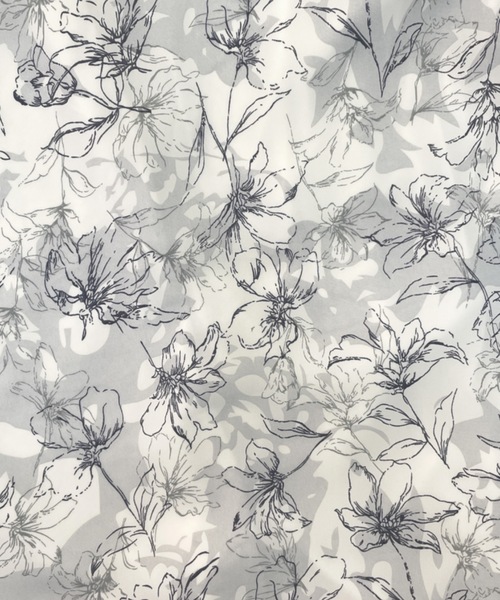 NOMAE（ノーマエ）の「ギャザースリーブ花柄ワンピース（ワンピース・レディース・パープル/ブラック系その他/ブルー系その他・FREE）」の21枚目の写真