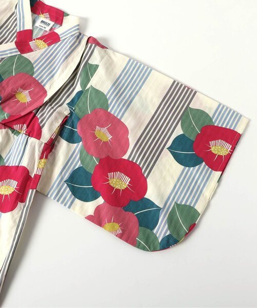 BREEZE（ブリーズ）の「【すっぽり着られる】総柄GIRLS浴衣_帯セット（浴衣・キッズ・ピンク/レッド・100/110/120/130/140）」の13枚目の写真