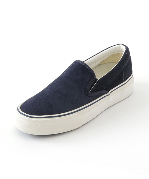 AMERICAN RAG CIE（アメリカンラグシー）の「AMERICAN RAG CIE ハラコスリッポン（スニーカー・メンズ・ブラック/ネイビー/ホワイト・10/9/8/7）」の9枚目の写真