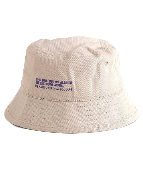 BREEZE（ブリーズ）の「【UVカット】バケットハット（ハット・キッズ・オフホワイト/グリーン/ブラック/インディゴブルー・52/50/56/54/58）」の2枚目の写真