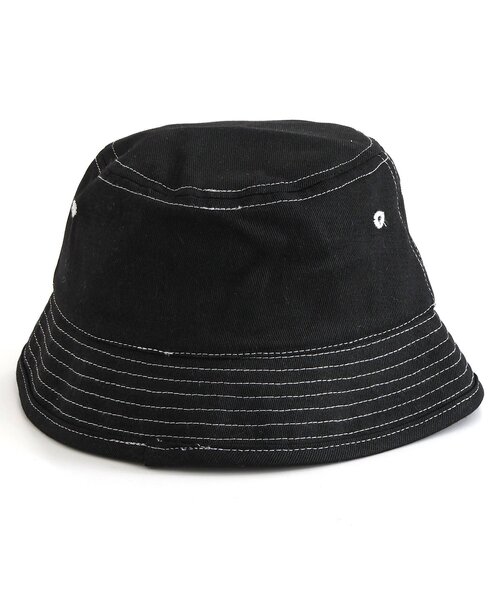 BREEZE（ブリーズ）の「【UVカット】バケットハット（ハット・キッズ・オフホワイト/グリーン/ブラック/インディゴブルー・52/50/56/54/58）」の17枚目の写真