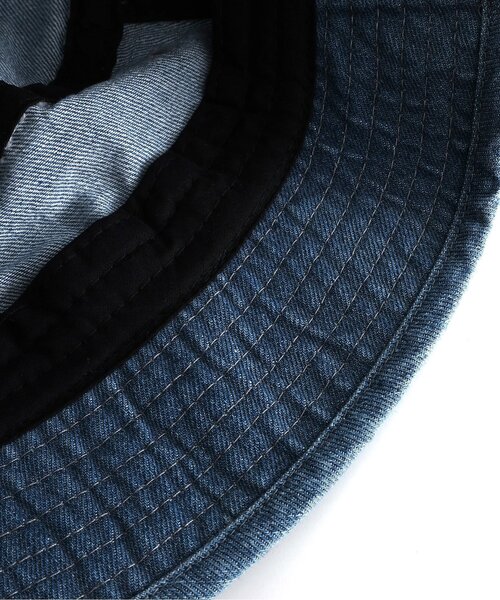 BREEZE（ブリーズ）の「【UVカット】バケットハット（ハット・キッズ・オフホワイト/グリーン/ブラック/インディゴブルー・52/50/56/54/58）」の5枚目の写真