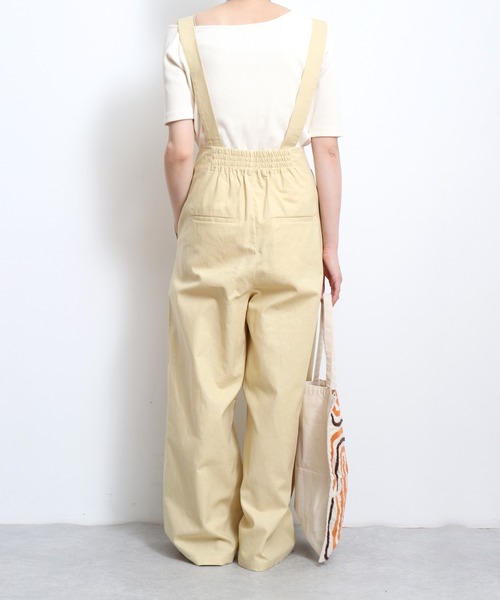 Ungrid（アングリッド）の「ハイウエストサロペット（サロペット/オーバーオール・レディース・ブラック/ナチュラル/イエロー・マルチサイズ）」の8枚目の写真