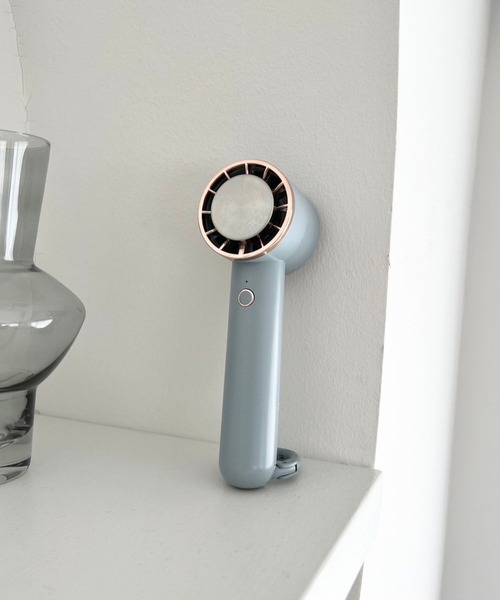 Me%（ミィパーセント）の「ヒンヤリハンディーファン　110075（アウトドアグッズ・レディース・ブルー系その他/ピンク/アイボリー・FREE）」の3枚目の写真