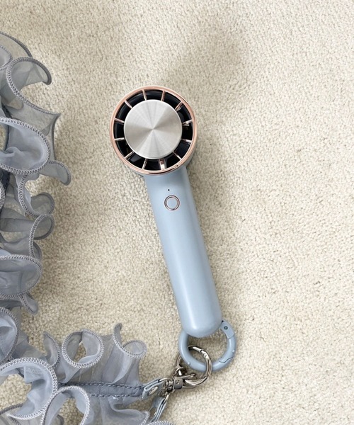 Me%（ミィパーセント）の「ヒンヤリハンディーファン　110075（アウトドアグッズ・レディース・ブルー系その他/ピンク/アイボリー・FREE）」の10枚目の写真