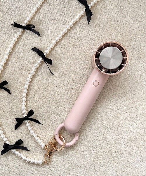 Me%（ミィパーセント）の「ヒンヤリハンディーファン　110075（アウトドアグッズ・レディース・ブルー系その他/ピンク/アイボリー・FREE）」の11枚目の写真