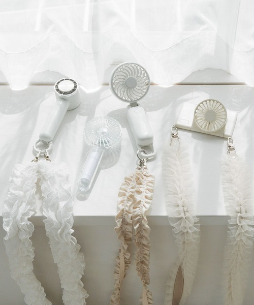 Me%（ミィパーセント）の「ヒンヤリハンディーファン　110075（アウトドアグッズ・レディース・ブルー系その他/ピンク/アイボリー・FREE）」の15枚目の写真