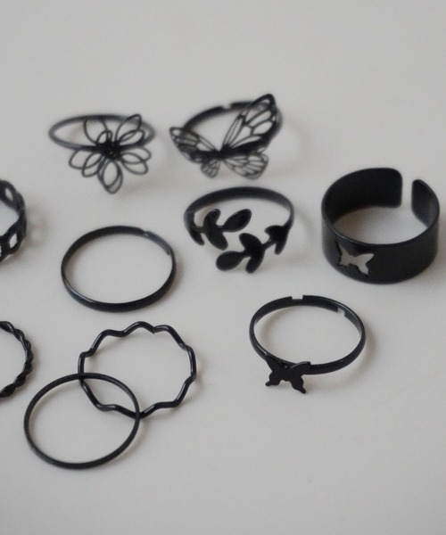 Port(ポート)の「【 Port / ポート 】 10点セット シンプル デザイン リング(リング・レディース・ゴールド/シルバー/ブラック/ゴールド系その他/シルバー系その他/ブラック系その他/シルバー系その他2/ゴールド系その他2・FREE)」の11枚目の写真