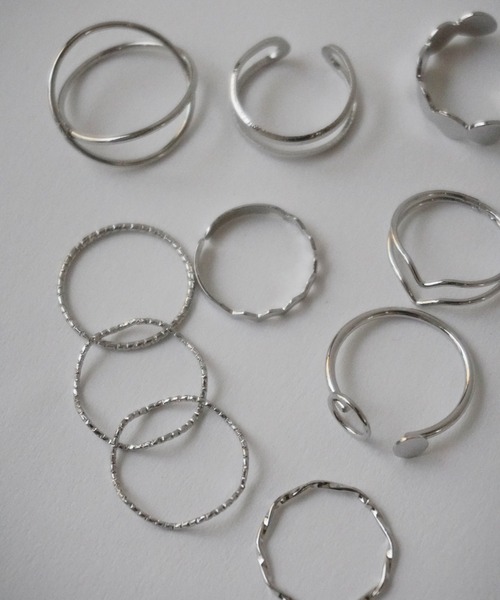 Port(ポート)の「【 Port / ポート 】 10点セット シンプル デザイン リング(リング・レディース・ゴールド/シルバー/ブラック/ゴールド系その他/シルバー系その他/ブラック系その他/シルバー系その他2/ゴールド系その他2・FREE)」の12枚目の写真