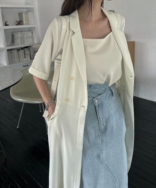 roll up sleeve long JK like OP（ワンピース）｜WILLFULLY