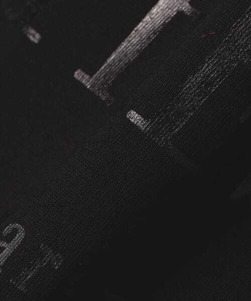 quaranciel(カランシエル)の「quaranciel:〈洗濯機可能〉クルーネック コットン ロゴ プリント TEE(Tシャツ/カットソー・レディース・ホワイト系1/ホワイト系3/ブラック/ホワイト系2・ONE SIZE)」の16枚目の写真