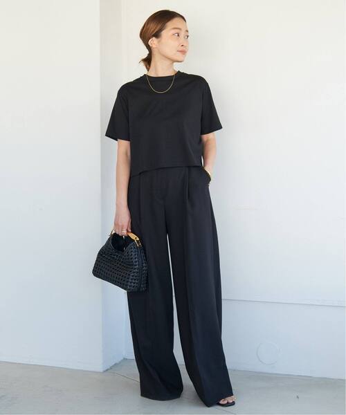 Deuxieme Classe(ドゥーズィエムクラス)の「追加 Neo Cropped Tシャツ(Tシャツ/カットソー・レディース・ホワイト/ブラック・FREE)」の16枚目の写真