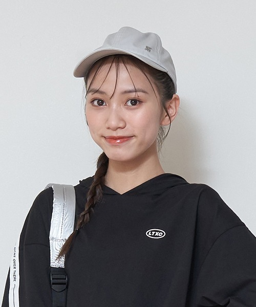 LOVETOXIC（ラブトキシック）の「プレートツイルキャップ（キャップ・キッズ・ブラック/ホワイト/グレー・FREE）」の3枚目の写真