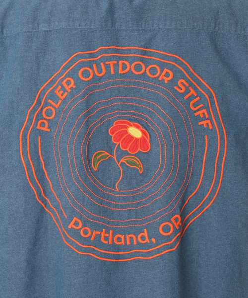 POLeR(ポーラー)の「POLeR / ポーラー 別注 EMB WORK SH(シャツ/ブラウス・メンズ・ネイビー/ブルー系その他・MEDIUM/LARGE)」の18枚目の写真