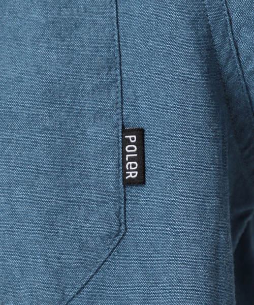 POLeR(ポーラー)の「POLeR / ポーラー 別注 EMB WORK SH(シャツ/ブラウス・メンズ・ネイビー/ブルー系その他・MEDIUM/LARGE)」の10枚目の写真