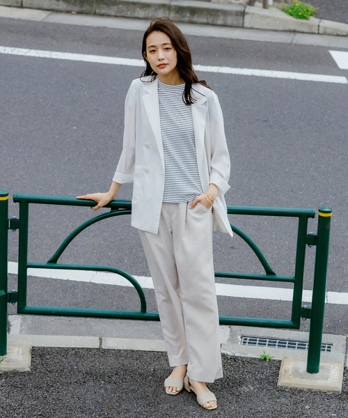 GLOBAL WORK MATINEE LINE　シアージャケット GLOBAL WORK ジャケット テーラードジャケット MATINEE LINE