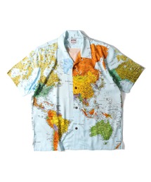 HOUSTON（ヒューストン）の「［HOUSTON ヒューストン］MAP RAYON ALOHA