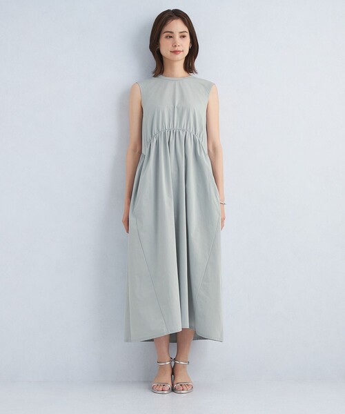 green label relaxing（グリーンレーベルリラクシング）の「ライトメモリー ワンピース（ワンピース・レディース・ブラック/オリーブ/ライトグレー・FREE）」の12枚目の写真