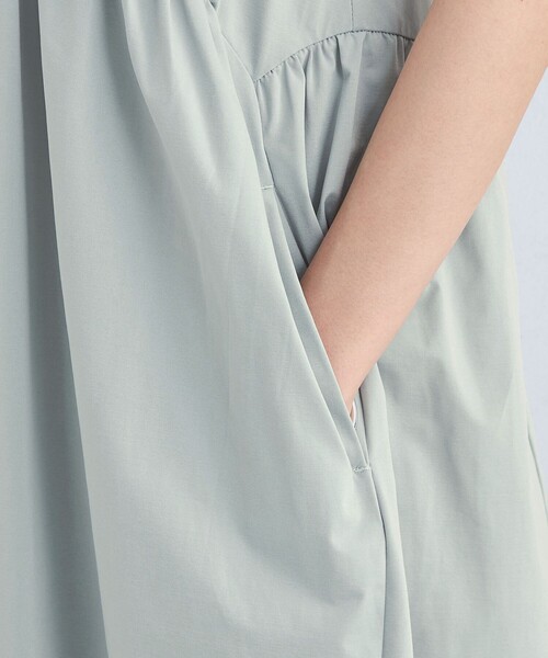 green label relaxing（グリーンレーベルリラクシング）の「ライトメモリー ワンピース（ワンピース・レディース・ブラック/オリーブ/ライトグレー・FREE）」の18枚目の写真