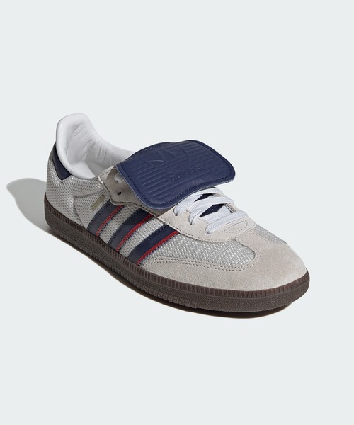 adidas（アディダス）の「サンバ OG / Samba OG / アディダスオリジナルス adidas Originals（スニーカー・メンズ・イエロー/ブルー/ホワイト×ネイビー・24.5cm/25.0cm/25.5cm/26.0cm/26.5cm/27.0cm/22.5cm/23.0cm/23.5cm/24.0cm/27.5cm/28.0cm/28.5cm）」の6枚目の写真