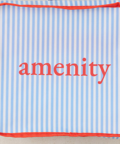 BIRTHDAY BAR(バースデイバー)の「PVCストライプ アメニティポーチ(トラベルグッズ・レディース・グレー/ブルー/アイボリー/ネイビー・フリー/0)」の21枚目の写真