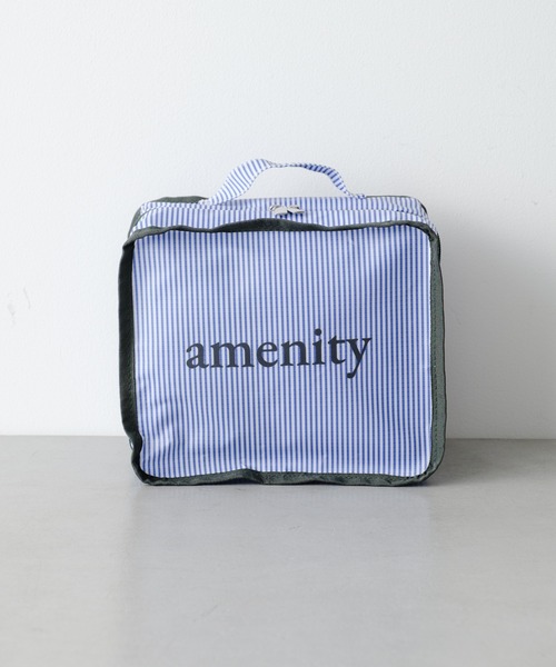 BIRTHDAY BAR（バースデイバー）の「PVCストライプ アメニティポーチ