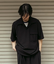 Nanmo.（ナンモ）の「PIQUE SKIPPER POLO SHIRT / ピケスキッパーポロシャツ（ポロシャツ）」