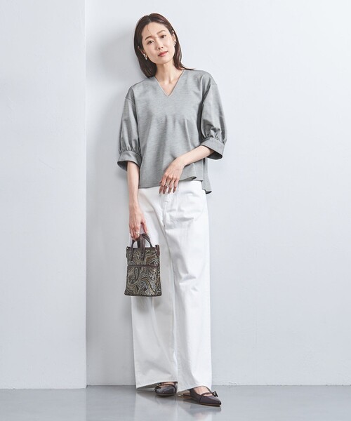 オフホワイト ボタン付きパフスリーブシャツ　ユナイテッドアロウズ 楽天市場】【SALE／70%OFF】UNITED ARROWS ＜UNITED ARROWS