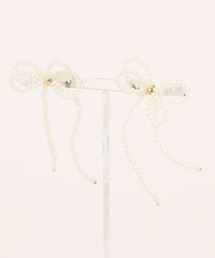 CPCM（シーピーシーエム）の「パールリボンP（ピアス（両耳用））」