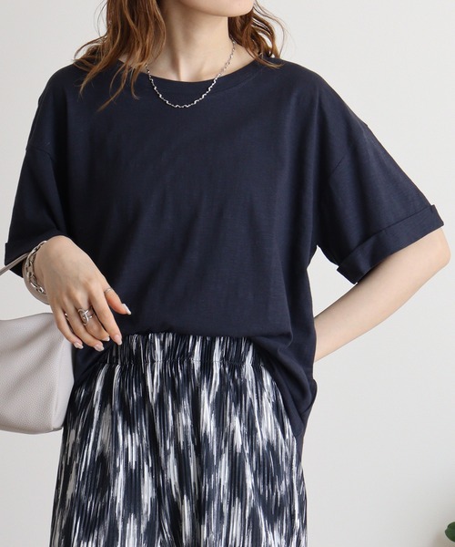 セール】オーバーサイズUネックTee（Tシャツ/カットソー