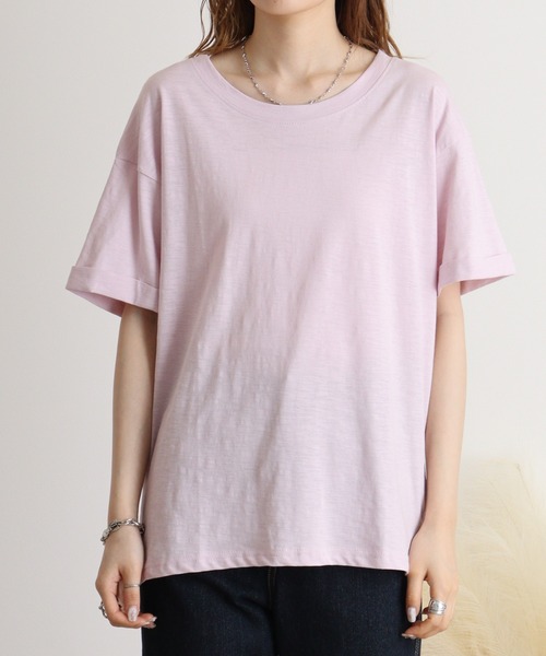 セール】オーバーサイズUネックTee（Tシャツ/カットソー