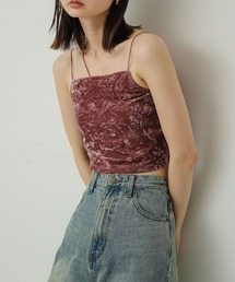 SENSE OF PLACE by URBAN RESEARCH | 『サイズ展開あり』ベロアカップツキキャミソール(キャミソール)