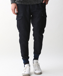 ABAHOUSE | ジョグデニムリブカーゴパンツ(カーゴパンツ)