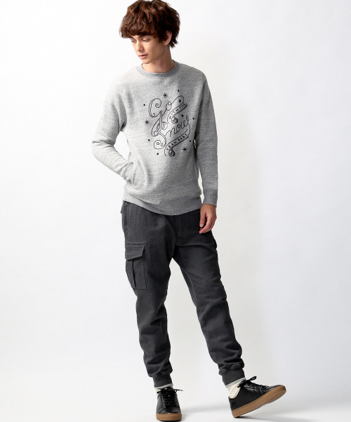 ABAHOUSE（アバハウス）の「ジョグデニムリブカーゴパンツ（カーゴパンツ・メンズ・インディゴブルー/チャコールグレー・2/3/1）」の11枚目の写真