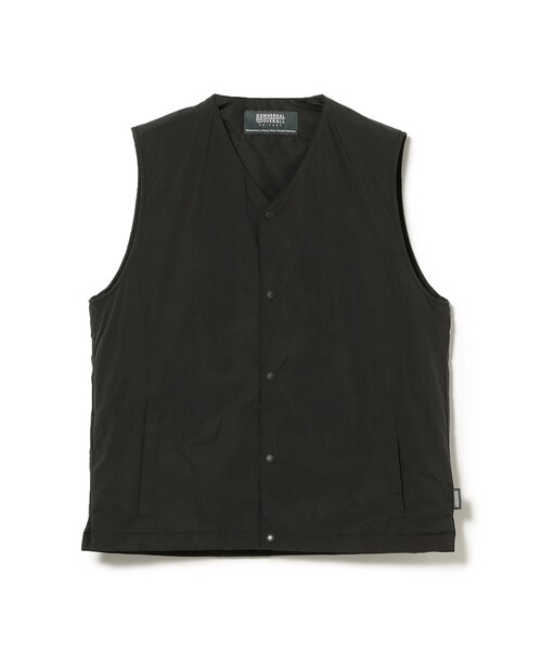 B:MING by BEAMS（ビーミングバイビームス）の「UNIVERSAL OVERALL × CITY DWELLERS / 別注 Sorona(R) Vネック インサレーションベスト（ベスト・メンズ・ブラック・LARGE/MEDIUM）」の20枚目の写真