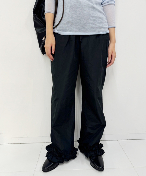 edit. for lulu タフタフリルパンツ セール】タフタ フリルパンツ（その他パンツ）｜EDIT. FOR LULU