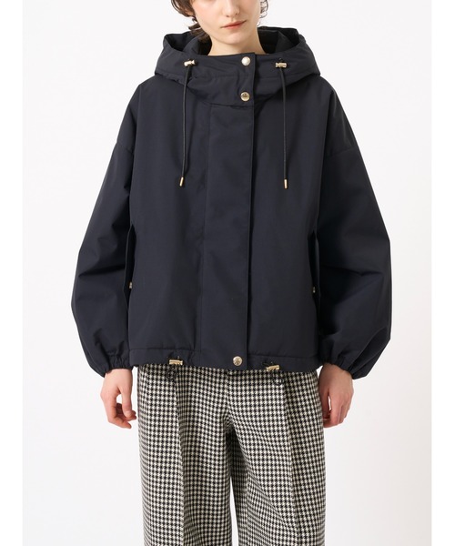 Mackintosh(マッキントッシュ)の「RAINTECSKYEPARKA THINDOWN SH EX(ダウンジャケット/コート・レディース・ブラック/ホワイト・4/6)」の2枚目の写真