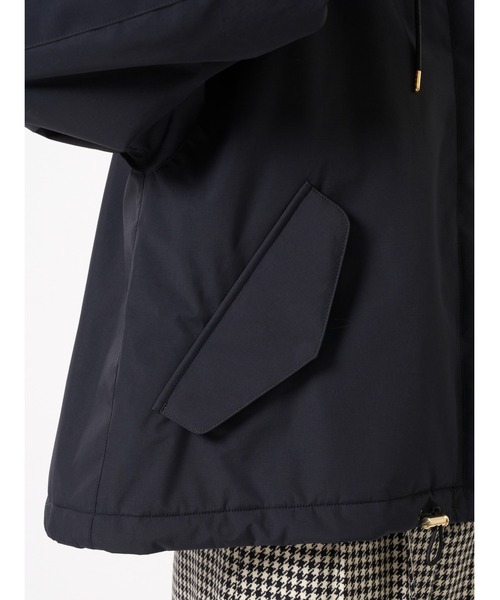 Mackintosh(マッキントッシュ)の「RAINTECSKYEPARKA THINDOWN SH EX(ダウンジャケット/コート・レディース・ブラック/ホワイト・4/6)」の13枚目の写真