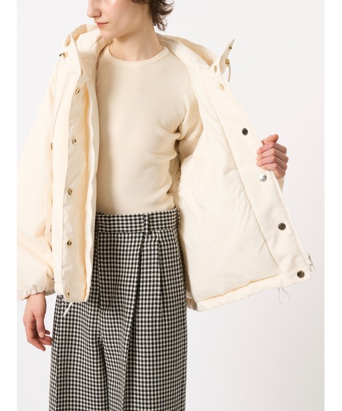Mackintosh(マッキントッシュ)の「RAINTECSKYEPARKA THINDOWN SH EX(ダウンジャケット/コート・レディース・ブラック/ホワイト・4/6)」の6枚目の写真