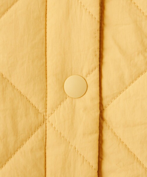 green label relaxing（グリーンレーベルリラクシング）の「フラワーキルト ブルゾン / キッズ 100cm-130cm（ブルゾン・キッズ・ブラック/ライトブルー/イエロー/ナチュラル・100cm/110cm/120cm/130cm）」の16枚目の写真