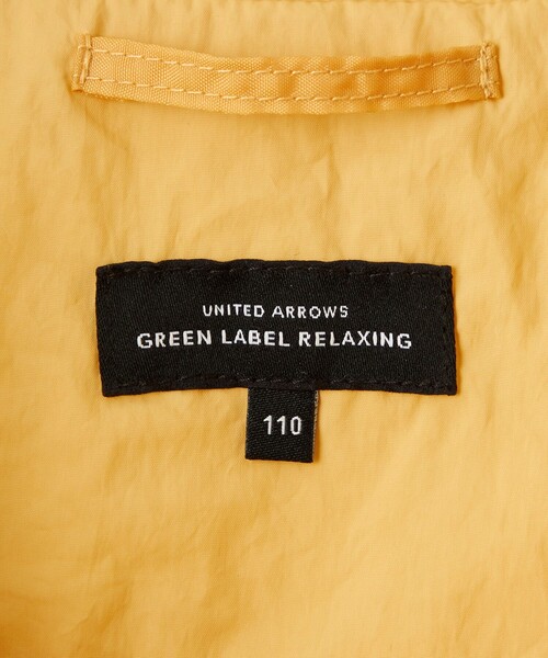 green label relaxing（グリーンレーベルリラクシング）の「フラワーキルト ブルゾン / キッズ 100cm-130cm（ブルゾン・キッズ・ブラック/ライトブルー/イエロー/ナチュラル・100cm/110cm/120cm/130cm）」の17枚目の写真