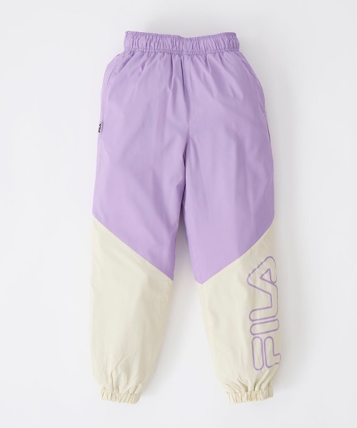 FILA（フィラ）の「裏トリコットパンツ（その他パンツ・キッズ・ネイビー/ラベンダー・130/140/150/160）」の3枚目の写真