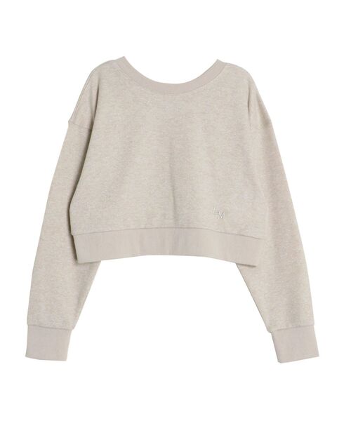 LAGUNAMOON（ラグナムーン）の「【WEB限定】ラメスウェットトップス（スウェット・レディース・グレー/ベージュ・SMALL/MEDIUM）」の22枚目の写真