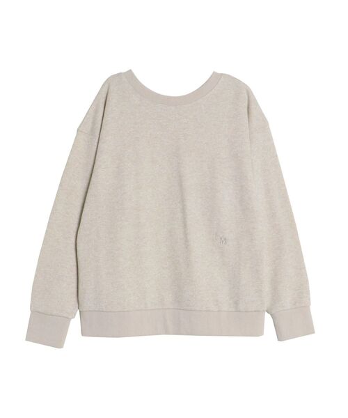 LAGUNAMOON（ラグナムーン）の「【WEB限定】ラメスウェットトップス（スウェット・レディース・グレー/ベージュ・SMALL/MEDIUM）」の21枚目の写真