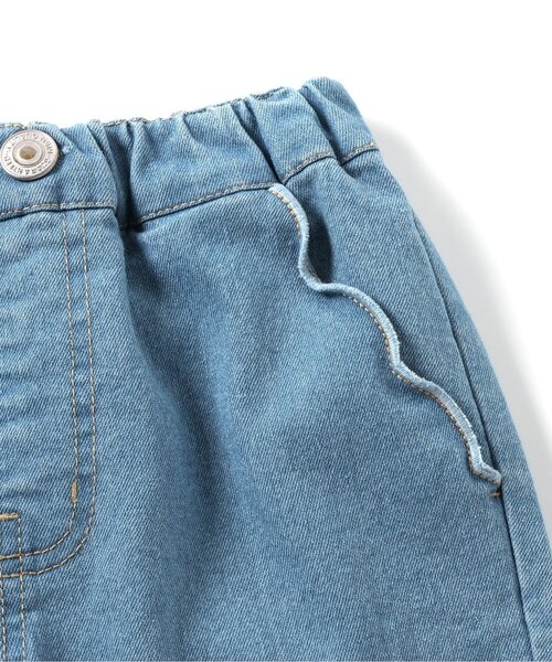 apres les cours（アプレレクール）の「スカラップポケットきゅんパンツ（スキニー）（その他パンツ・キッズ・ブラック/サックスブルー/ベージュ/ネイビー・80/90/100/110/120/130/140）」の14枚目の写真