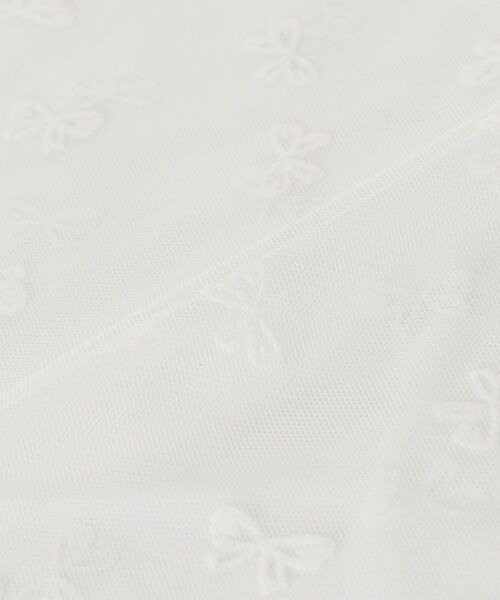 MAJESTIC LEGON（マジェスティックレゴン）の「ニュアンスシアータートルトップス（Tシャツ/カットソー・レディース・グレー/オフホワイト/ブラック/アイボリー・MEDIUM）」の7枚目の写真