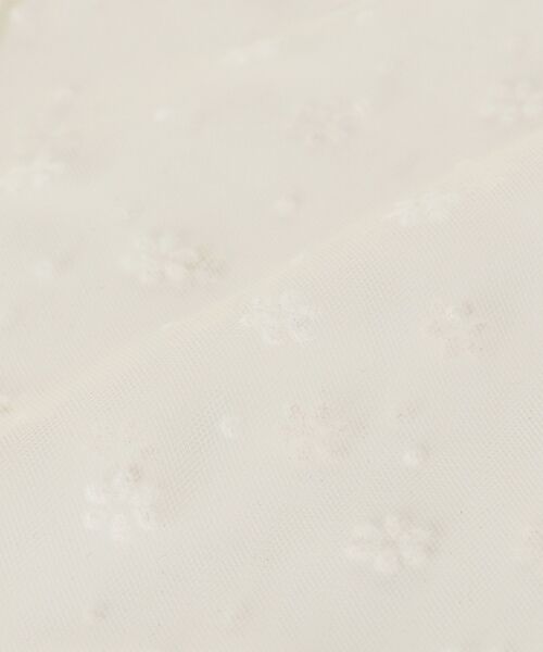 MAJESTIC LEGON（マジェスティックレゴン）の「ニュアンスシアータートルトップス（Tシャツ/カットソー・レディース・グレー/オフホワイト/ブラック/アイボリー・MEDIUM）」の8枚目の写真