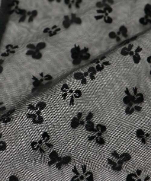 MAJESTIC LEGON（マジェスティックレゴン）の「ニュアンスシアータートルトップス（Tシャツ/カットソー・レディース・グレー/オフホワイト/ブラック/アイボリー・MEDIUM）」の9枚目の写真