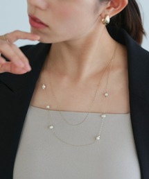 Pierrot | 淡水パール2連ネックレス(ネックレス)