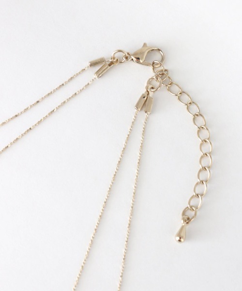 Pierrot（ピエロ）の「淡水パール2連ネックレス（ネックレス・レディース・ゴールド・FREE）」の7枚目の写真